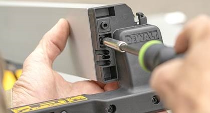 De DeWalt Fence demonteren - Stap 5