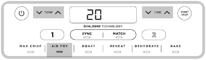 Koken met Dualzone-technologie - MATCH - Stap 1
