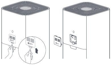 Reinigen - Stap 3 - Laserdeeltjessensor