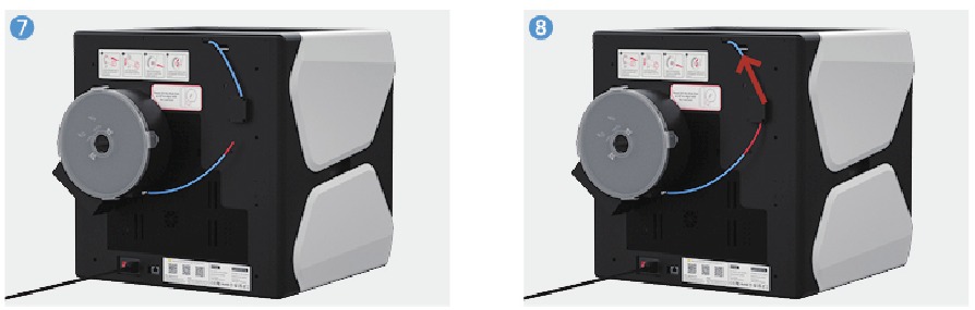 Filament laden - Stap 4