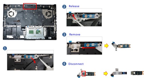 LED-PANEEL Demontage
