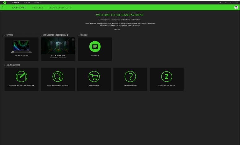 SYNAPSE TAB - Dashboard
