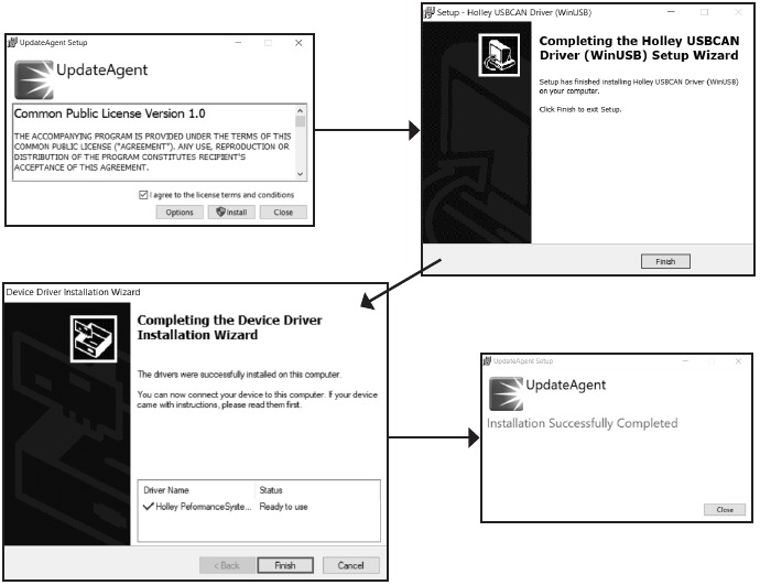 Software bijwerken - De Update Agent 1 installeren