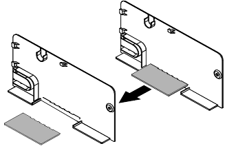 BP-DE12/DE13/DE14 Aansluiting van de connector - Stap 2