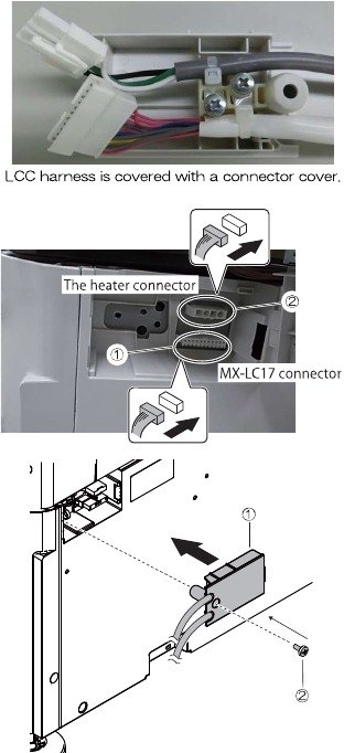 BP-LC10 GROTE CAPACITEITS LADE - Aansluiting van de connector