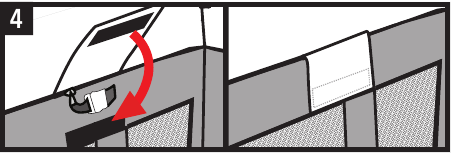 Wieg installatie - Stap 2 - Gesp bedekken