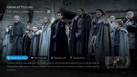Rewind, Play, FF, then Episode List