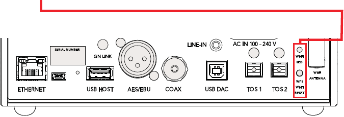 NETWERKINSTELLINGEN - DS-10 WIFI AP MODUS - Stap 1