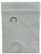 witte O-ring en circlip