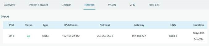De Ethernet-verbinding configureren - Stap 2