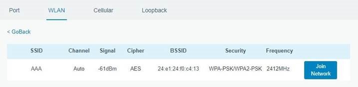 De Wi-Fi-verbinding configureren - Stap 1