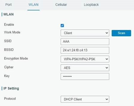 De Wi-Fi-verbinding configureren - Stap 2