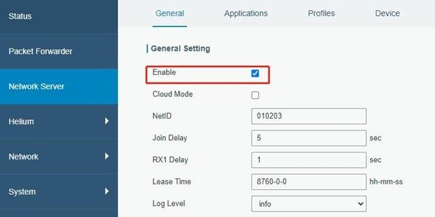 UG65 verbinden met MQTT/HTTP-server - Stap 3