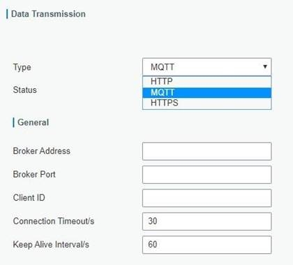 UG65 verbinden met MQTT/HTTP-server - Stap 5
