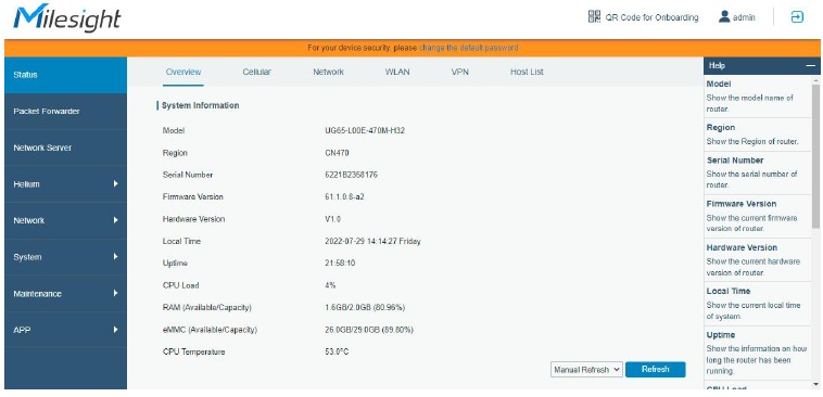 Inloggen op de web-GUI - Draadloze toegang - Stap 3