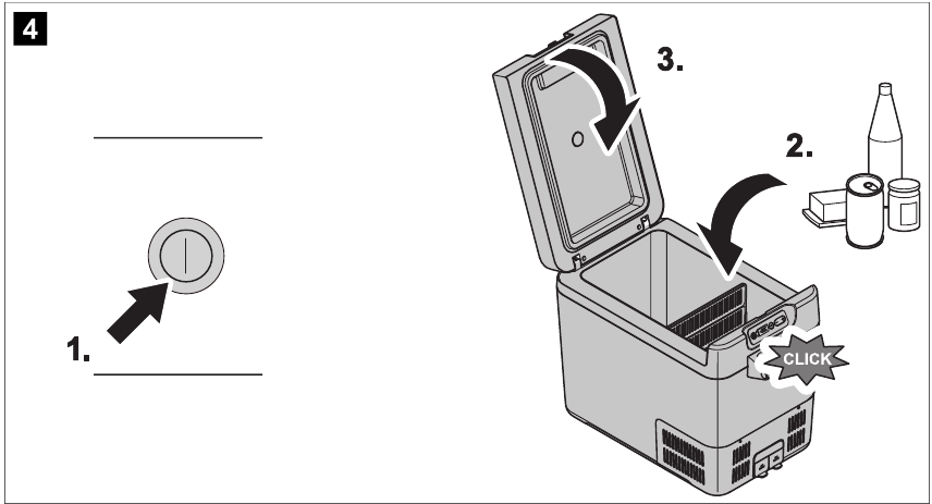Bediening - Het apparaat inschakelen