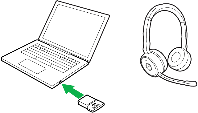 Hoe te verbinden - PC (met Jabra Link 380)