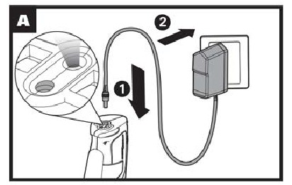 De batterij opladen