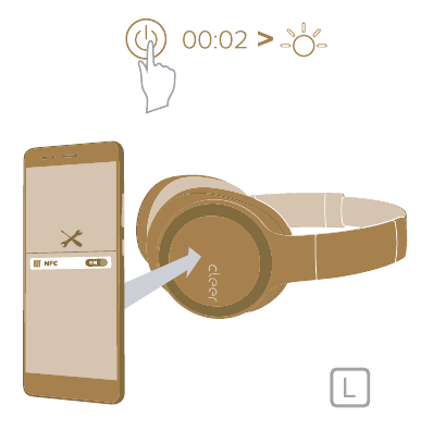 Bluetooth-koppeling - NFC