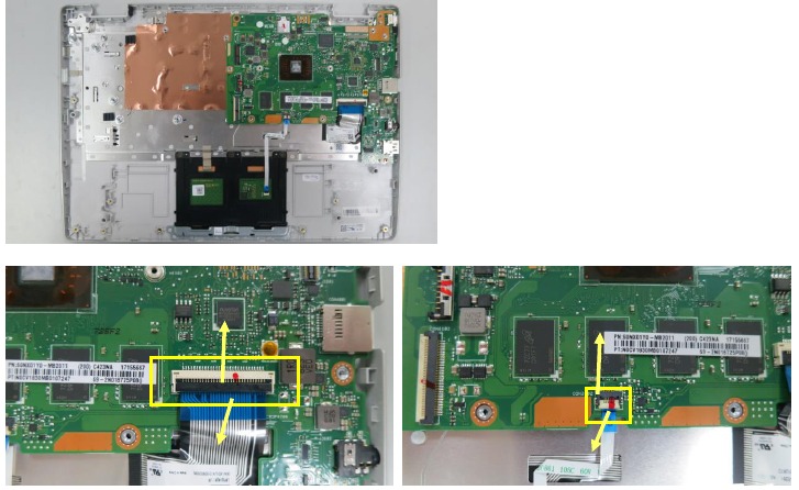 Moederbordmodule verwijderen - Stap 1