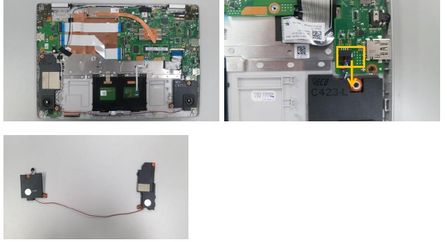 Luidsprekermodule verwijderen 