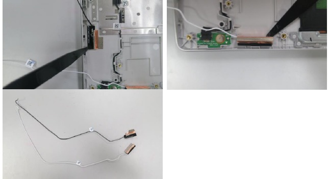 WLAN-module verwijderen - Stap 2