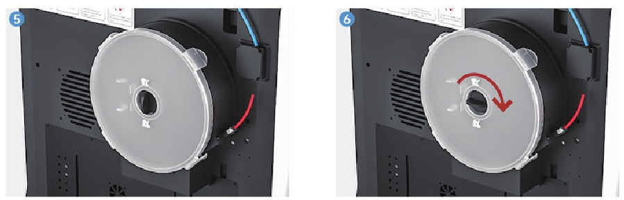 Filament laden - Stap 3