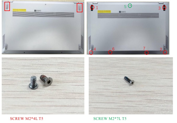 Module onderste behuizing - Stap 1