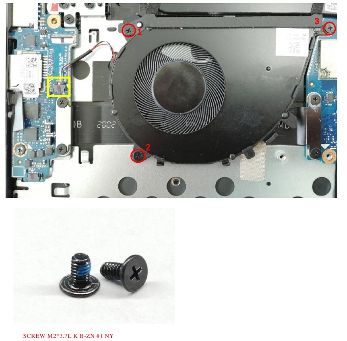 Ventilatormodule - Stap 1