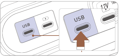 USB-C-POORT