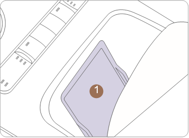 Draadloos oplaadsysteem voor mobiele telefoons