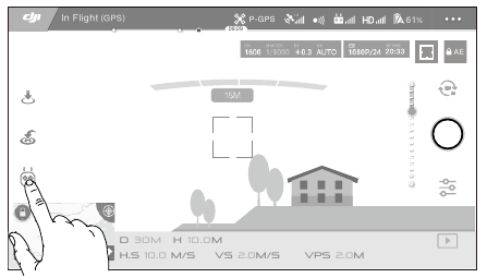 ActiveTrack gebruiken - Stap 2