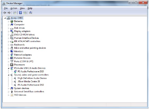 De PS Audio USB-driver installeren