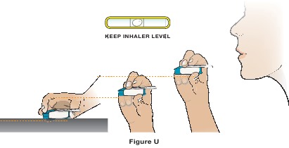 Het product inhaleren