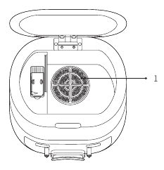 Het filterscherm van de ventilator reinigen