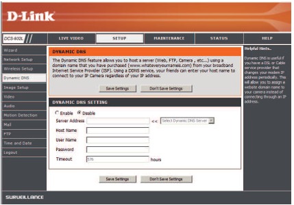 DDNS-instelling configureren