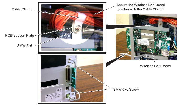 Installatieprocedure Wireless LAN-module - Stap 8