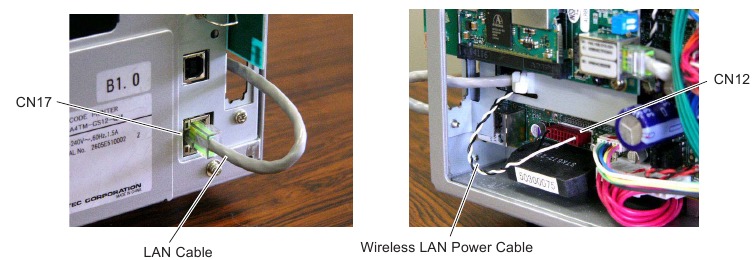 Installatieprocedure Wireless LAN-module - Stap 9