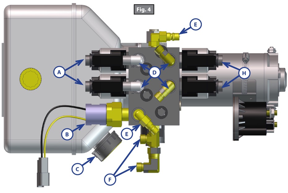 Montagerichting fitting