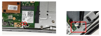WLAN-module - Stap 1