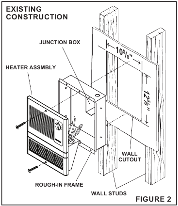 DE BEHUIZING MONTEREN - Bestaande constructie