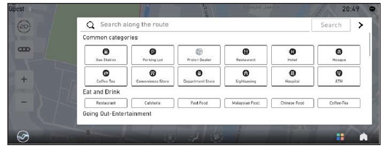 Interface voor routenavigatie - Stap 4