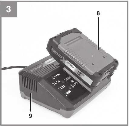 Voor gebruik van de apparatuur - De batterij opladen