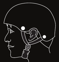 Helm correct gedragen