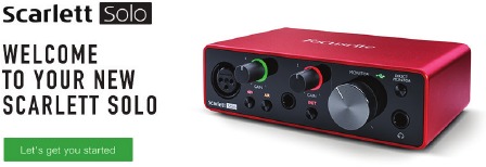 Focusrite Website