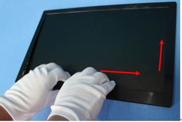 Demontageprocedure - Bezel - Stap 1