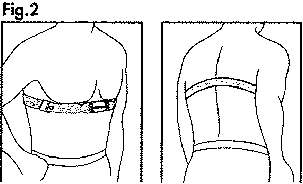 Hartslagmeter bevestigen - Stap 2