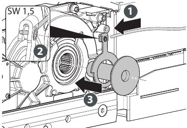 Kozijninstallatie scharnierzijde - Stap 1