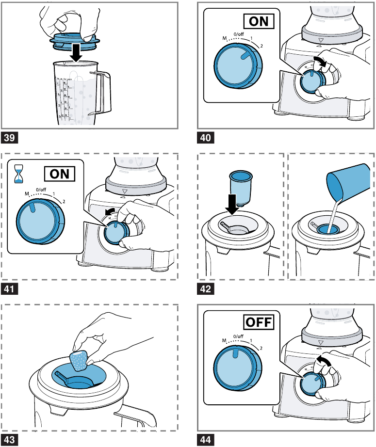 Ingredi&euml;nten verwerken met de blender - Stap 2