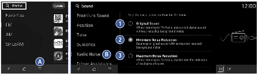 Radio Noise Control Mode